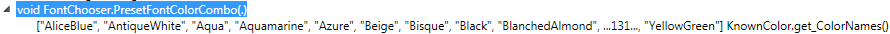 A long strings array in WPFNotepad