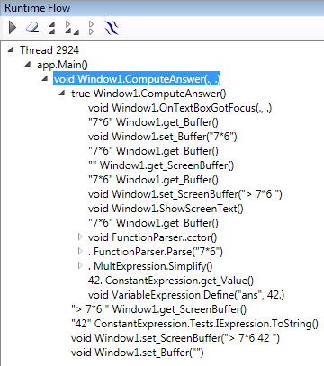 Computing an answer in GraphCalc