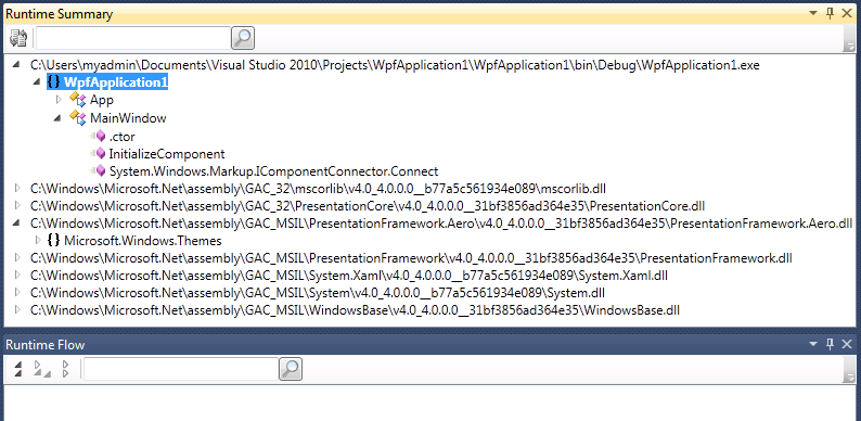 Summary only monitoring results