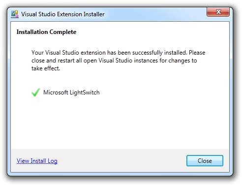 Successful Text Sharp installation